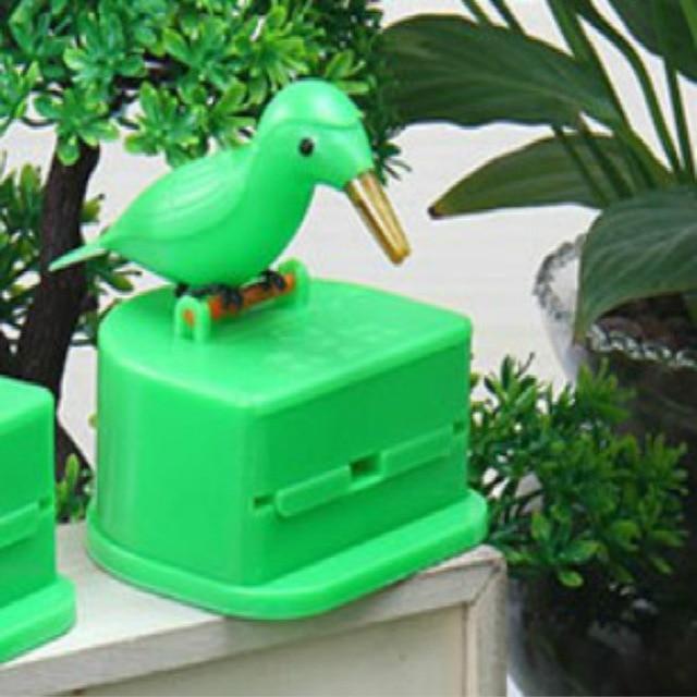 Creative Automatic Toothpick Box Cartoon Bird