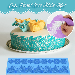 Silicone Cake Floral Lace Mold Mat