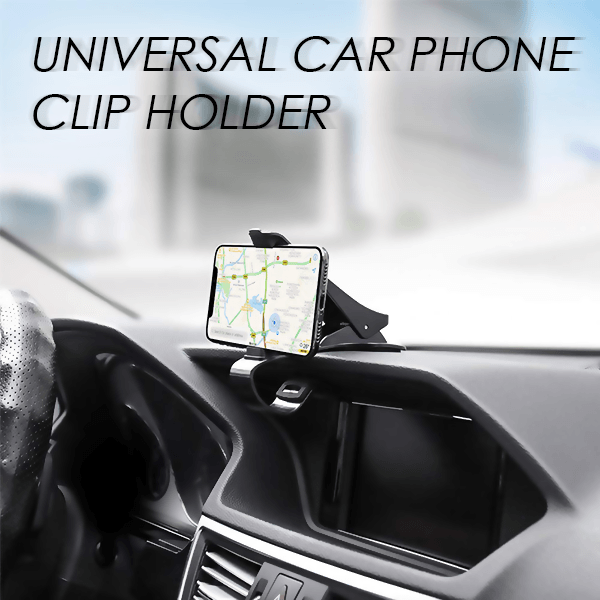 Universal Car Phone Clip Holder