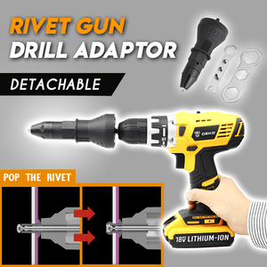 Rivet Gun Drill Adaptor